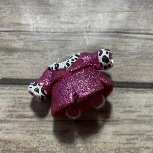 Conjunto de falda y chaqueta Lol Surprise Dolls Glitter Bling Dolls cara rosa leopardo de nieve - Imagen 1 de 2