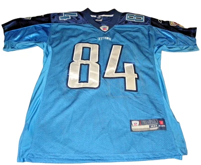 Camiseta Randy Moss #84 Tennessee Titans Reebok NFL OnField talla 48-rara temporada corta Foto 1 de 4