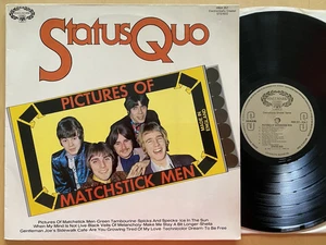 STATUS QUO- PICTURES OF MATCHSTICK MEN RARE 1976 UK COMP EARLY PSYCH TRACKS NM - Picture 1 of 2
