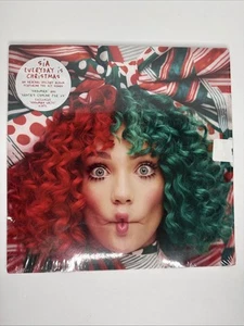 SIA - EVERYDAY IS CHRISTMAS Exclusive Peppermint Vinyl - Red White Green LP NEW - Picture 1 of 2