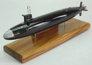 SSN-594 Clase Permiso Submarino Escritorio Madera Modelo Pequeño Nuevo - Imagen 1 de 1