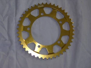 Suzuki GSXR 750 2000>2003 45T 525 Rear Alloy Gold Anodised Sprocket. New - Picture 1 of 1