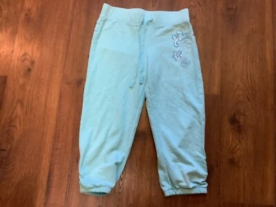 Excellent Girl's Size 14 light blue 100% Cotton Capri athletic pants - Image 1 of 3