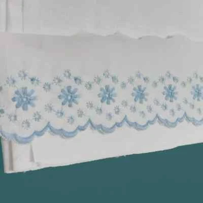 Pizzo merletto san gallo cotone balza unica 8cm Sweet Trims 2631 sangallo bordo - Immagine 1 di 4