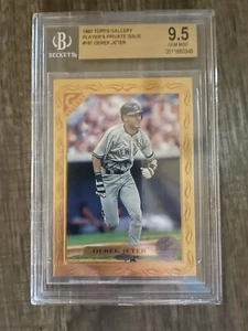 1997 DEREK JETER Topps Gallery Players Private Issue /250 BGS 9.5 Gem Mint - Picture 1 of 2