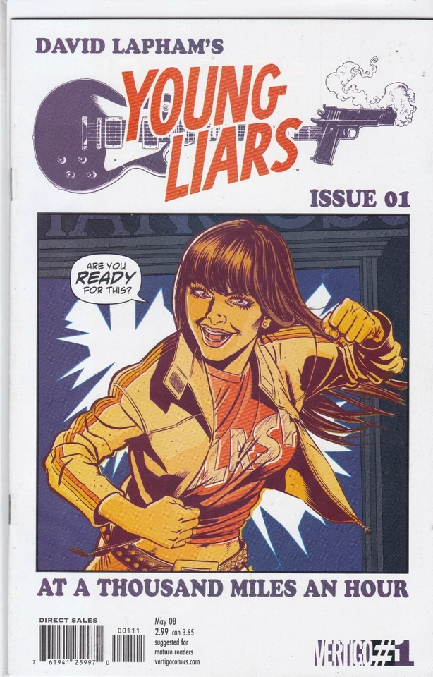 VERTIGO COMICS YOUNG LIARS #1 MAY 2008 FAST P&P SAME DAY DISPATCH - Image 1 of 1