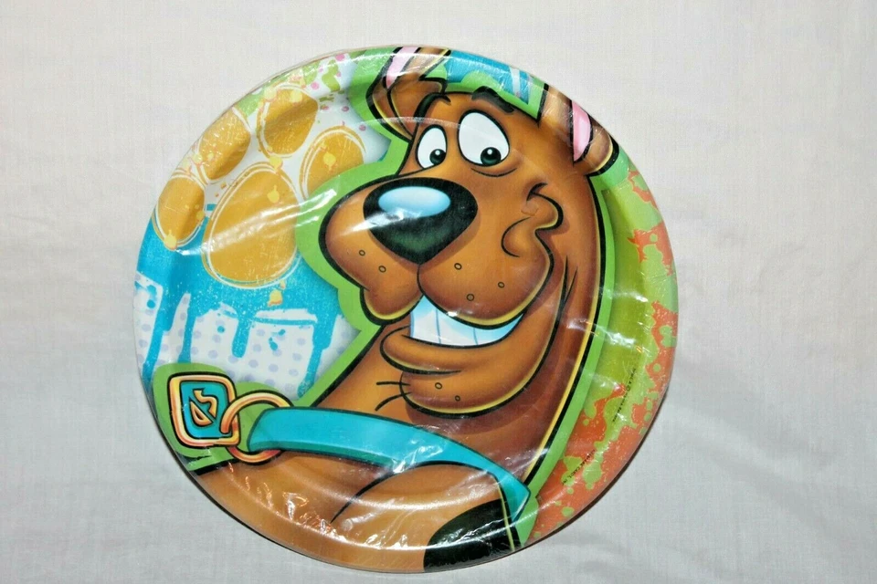NUEVO EN PAQUETE SCOOBY DOO 8- PLATOS DE ALMUERZO SUMINISTROS DE FIESTA    Foto 1 de 1