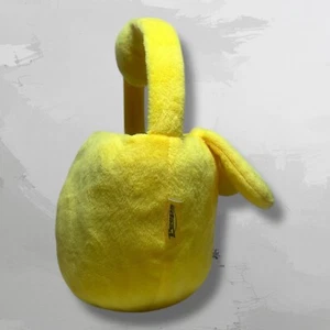 Flipeez Pasqua Halloween Giallo Peeps Coniglietto Peluche Tote Cestino - Foto 1 di 6