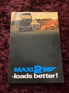 Austin Maxi 2 Prospekt 1980, UK Ausgabe - Datierung 1980, Nr. 3461 inkl. L, HL, HLS - Bild 1 von 2