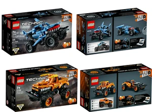 Monster Jam™ Megalodon™ + El Toro Loco™ LEGO Technic Bunde 42134 + 42135  N01/22 - Afbeelding 1 van 8