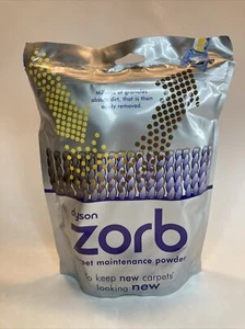 Limpiador en polvo de mantenimiento de gránulos para alfombras Dyson Zorb 26,5 oz 750 g sellado - Imagen 1 de 2