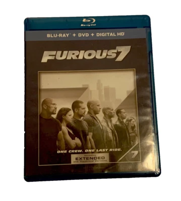 Furious 7 - Vin Diesel Dwayne Johnson (Fast and Furious) DVD & Blu Ray - Image 1 of 2