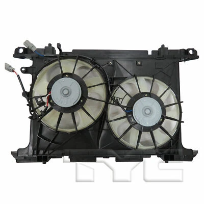 Conjunto de ventilador condensador y radiador doble Scion tC 2011-2016 Foto 1 de 3