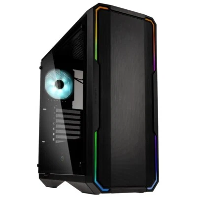BitFenix Enso Mesh Midi Tower RGB Gaming Case - Black - Image 1 of 3