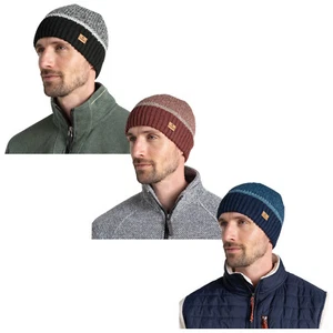 Hombre Pompón Gorro Craghoppers Forster Borla Cómodo Invierno Cálido Aire Libre - Picture 1 of 7