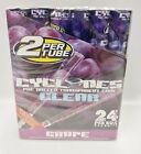 Full Box 24 Cyclones Grape Flavored Pre Rolled Cones Clear With Free Shipping