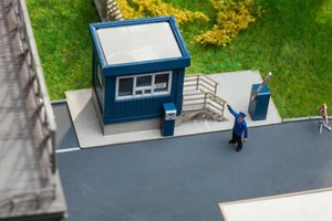 Faller 130625 HO Scale Gatekeeper's Booth Laser-Cut and Plastic Kit - Picture 1 of 1