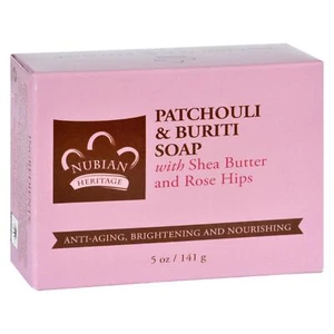 Nubian Heritage Bar Soap - Patchouli and Buriti - 5 oz - Picture 1 of 1