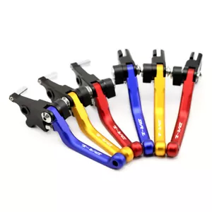Pivot Brake Clutch Levers For Suzuki DRZ400S DRZ 400SM DR-Z400 S/SM DR200S - Foto 1 di 21