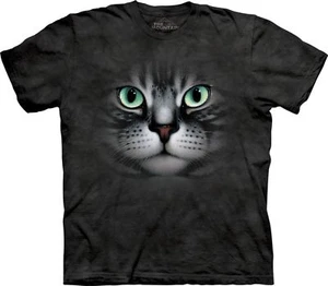 The Mountain Emerald Eyes Cat Kittens Cats Cute Russian Blue Animal T-Shirt S-4X - Picture 1 of 6