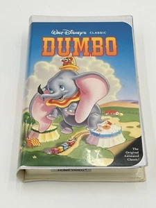Walt Disney's - Dumbo - VHS In Clamshell Case - Tested - Picture 1 of 3