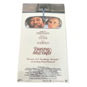 Driving Miss Daisy VHS Tape Morgan Freeman Jessica Tandy Dan Aykroyd New Sealed - Picture 1 of 8