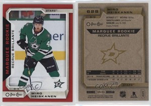 2018 Upper Deck O-Pee-Chee Update Marquee Rookies Red Miro Heiskanen Rookie RC