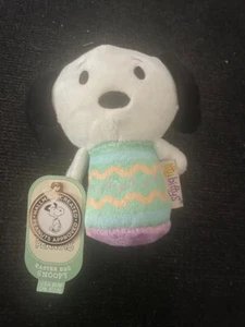 NUOVO CON ETICHETTE Snoopy Peanuts Easter Egg Itty Bitty Peluche Hallmark HTF RARO - Foto 1 di 1