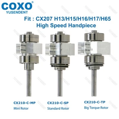 Original COXO CX207 Dental Turbine Cartridge Air Rotor For Fiber Optic Handpiece - Image 1 of 4