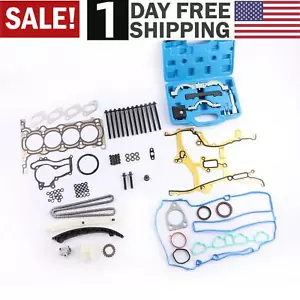 Kit de pernos de junta de culata y cadena de distribución y bloqueo para Chevrolet Cruze 1,4 L Turbo EE. UU. - Imagen 1 de 24