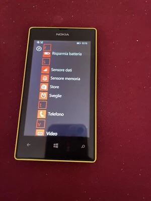 Windows Phone Nokia Limita 520 Giallo - Immagine 1 di 4