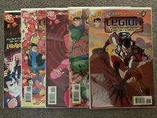 Legion of Super-Heroes in the 31st Century Comic Lot ( #5, 8, 10, 11, 12) 2007