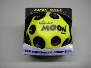 Original Waboba Moon Bouncy Ball Yellow - Picture 1 of 1