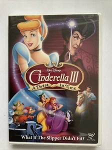 Cinderella III: A Twist in Time (DVD, 2007) Free Shipping Brand New Factory Seal - Imagen 1 de 3