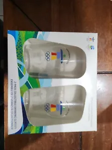 Vancouver Olympics 2010 set of 2 Collectible drinking glasses - Picture 1 of 3