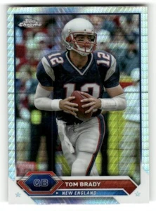 2023 Topps Composite Tom Brady Topps Chrome X-Fractor New England Patriots - Picture 1 of 2