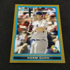 2009 Bowman Draft Picks Adam Dunn Gold World Baseball Classic #BDPW20