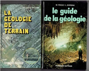 2 volumes : LE GUIDE DE LA GEOLOGIE  + LA GEOLOGIE DE TERRAIN Guide NATHAN - Picture 1 of 1