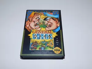 AUTHENTIC Sega Genesis 1995 GENERAL CHAOS - BOX ONLY - COMPLETE YOUR CIB - Picture 1 of 8