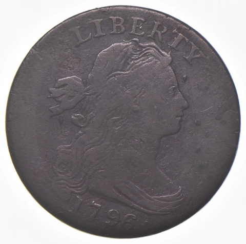 1796 Draped Bust Large Cent - DR - 5.110 *1165 Cover