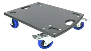 ADAM HALL Transportroller GR-1 Rollbrett 100 mm gebremste Lenkrollen Bockrollen - Picture 1 of 15