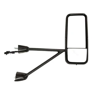 For Kenworth T660 2008-2017 Door Mirror Passenger Side Heated Power Gloss w/ Arm - Picture 1 of 7