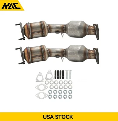 Catalytic Converter Set of 2 For Infiniti G37 2009 2010 2011 2012 2013 3.7L EPA Foto 1 de 4