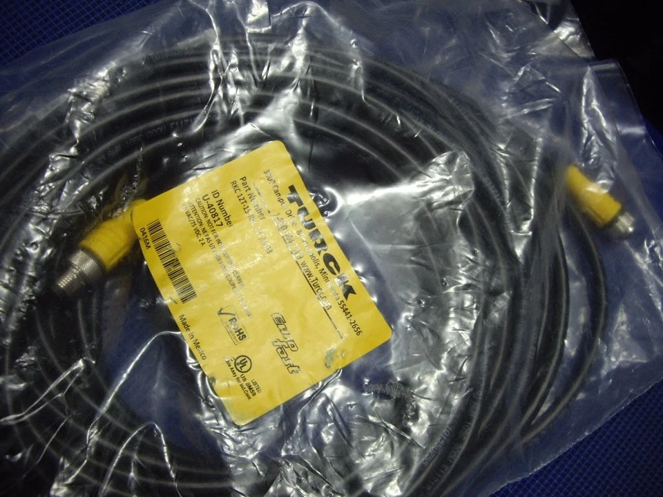 Turck RKC12T 15 RSC Cable with Eurofast Plug 15 Metres - Image 1 of 1