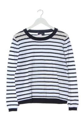 BIEN BLEU Sudadera de punto fino Mujeres Jersey Talla EU 40 blanco-negro - Imagen 1 de 4