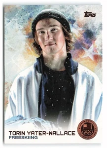 2014 Topps U.S. Olympic & Paralympic Team #95 Torin Yater-Wallace Bronze - Picture 1 of 2
