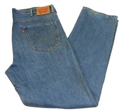 Pantalones de mezclilla para hombre Levi's 550 relajados cónicos etiqueta B&T 40x36 medida talla 40x35 Foto 1 de 4
