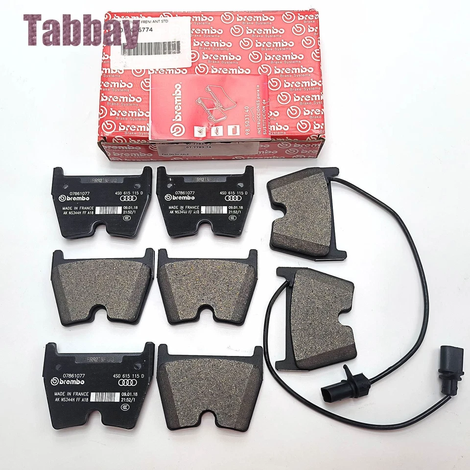 0031016774 Front Brake Pad Set for Lamborghini Murcielago,Reventon,2007-10 LP640 - Image 1 of 4