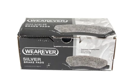 Wearever Silver Front Brake Pads Fits 1995-99 Dodge Plymouth Neon Part ID MKD642 - Image 1 of 4