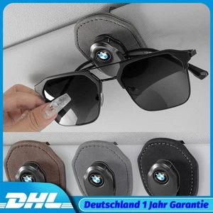 Sonnenbrillenhalter Clip Sonnenblenden Visier mit Emblem für BMW E46 E36 F10 G30 - Bild 1 von 9